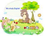 户外动物人物素材