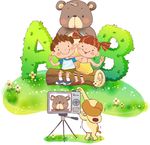 户外儿童游玩素材