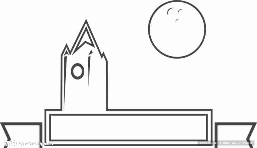 矢量图 卡通  线条图 手绘