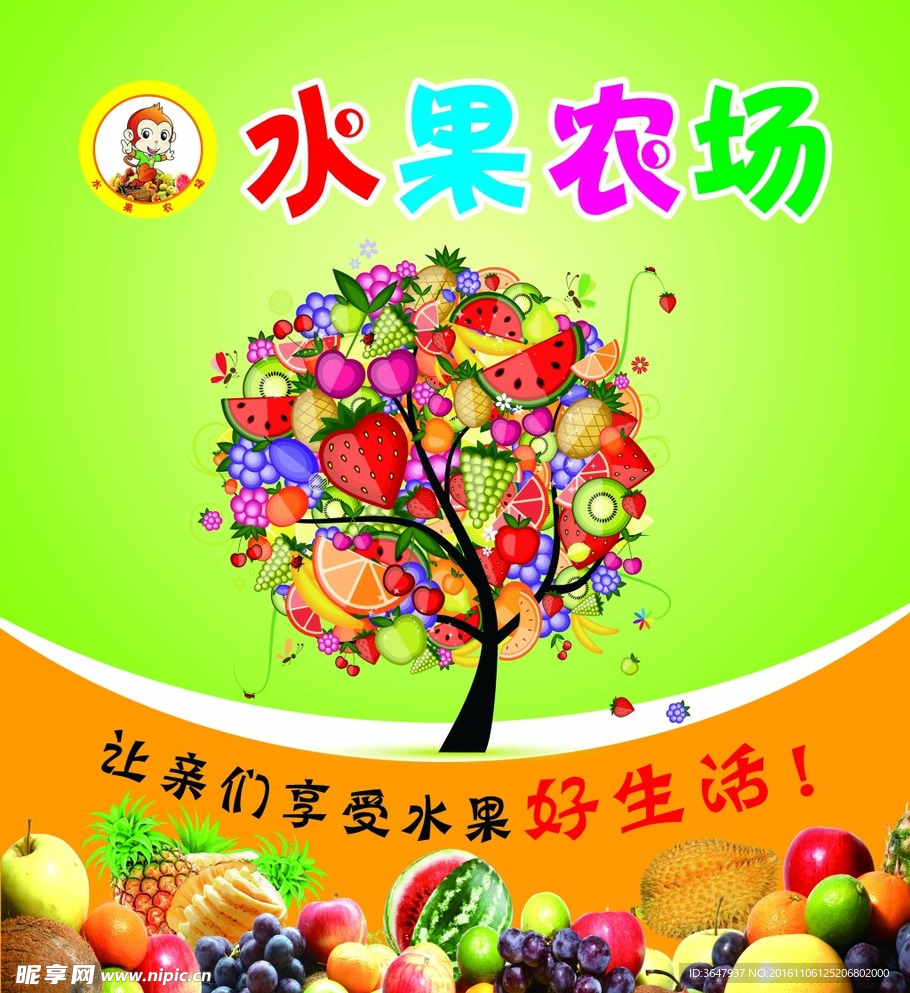 水果灯箱片