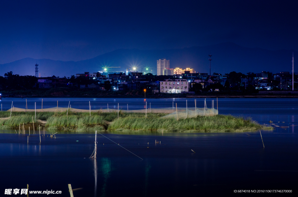 福州江滨路夜景