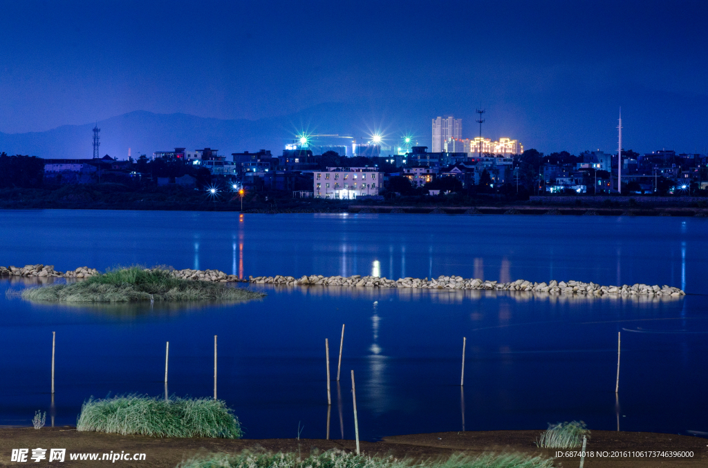 福州江滨路夜景