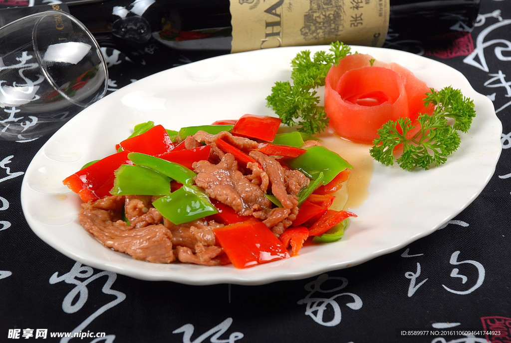 双椒五香驴肉