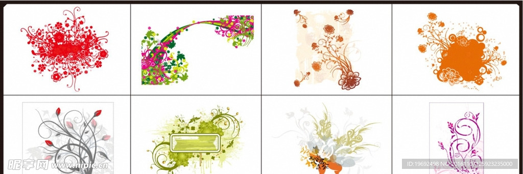 矢量图 插画 雕刻 素描 花纹