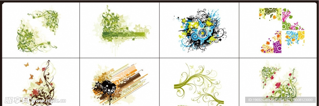矢量图 插画 雕刻 素描 花纹