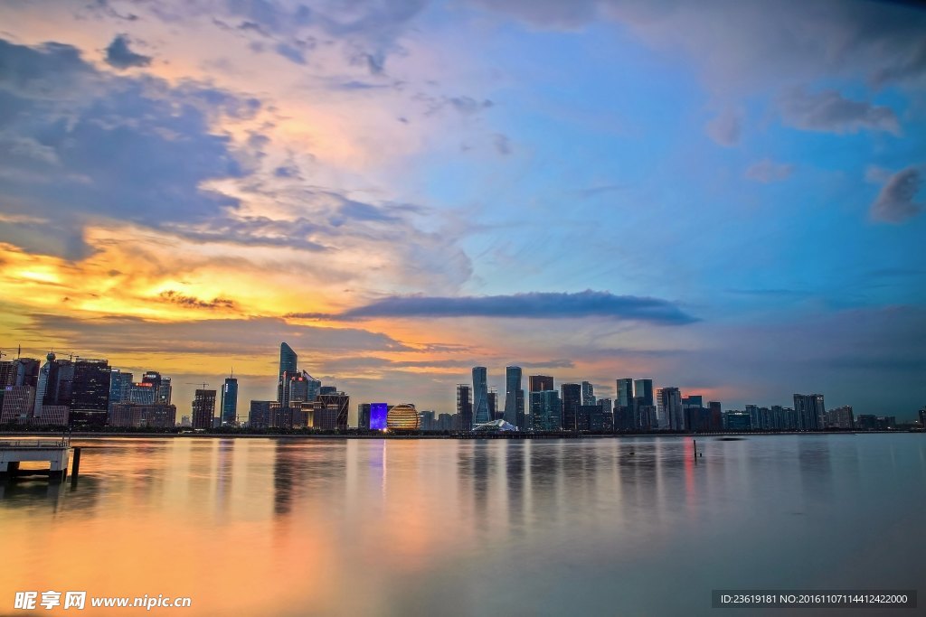 钱塘江夜景