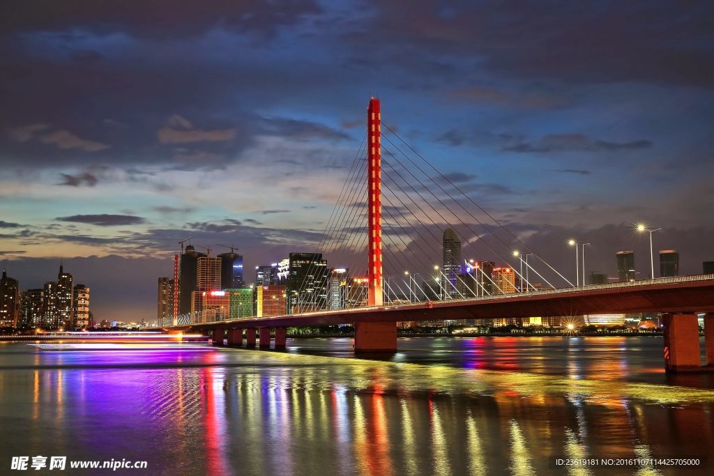 钱塘江夜景