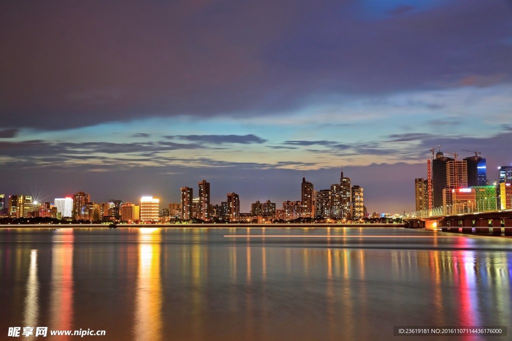 钱塘江夜景