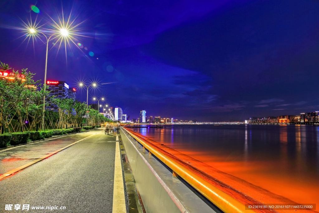 钱塘江夜景