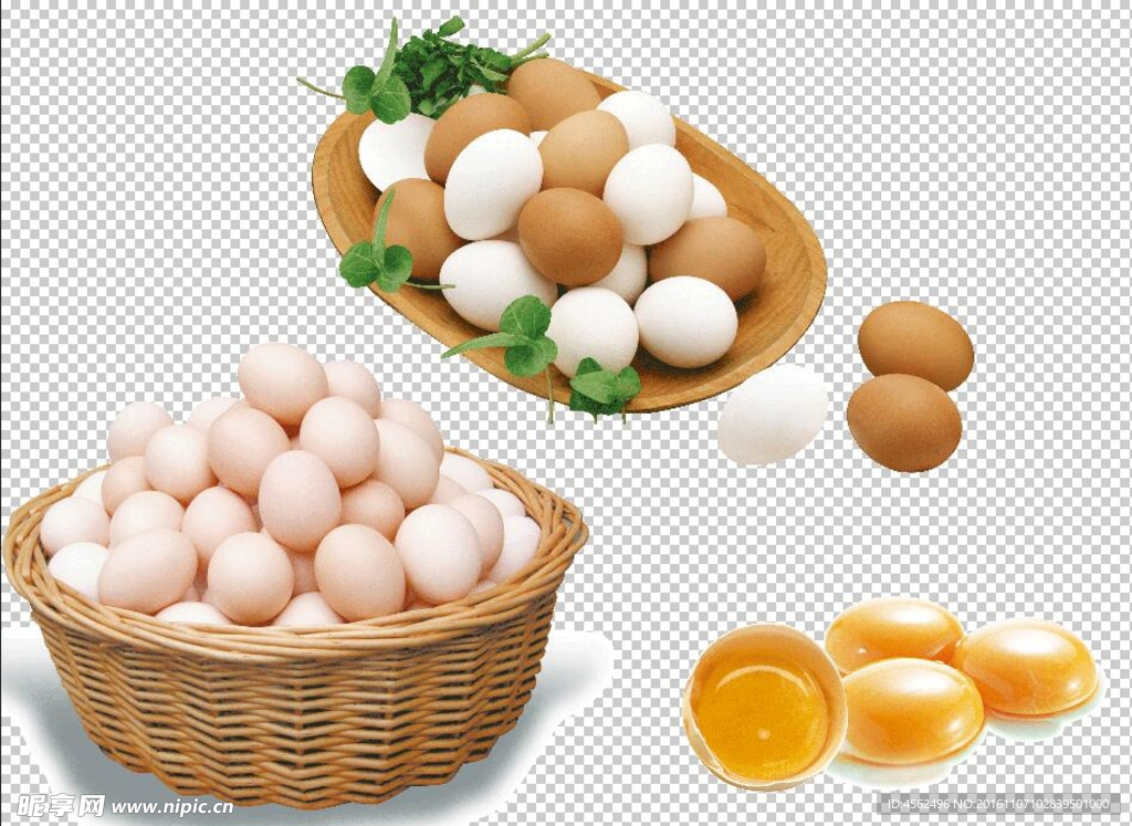 鸡蛋素材