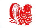 鸡年窗户剪纸