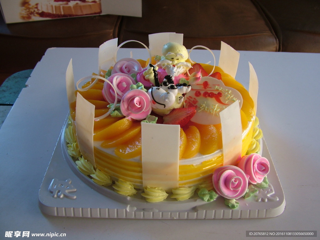 西式巧克力生日蛋糕