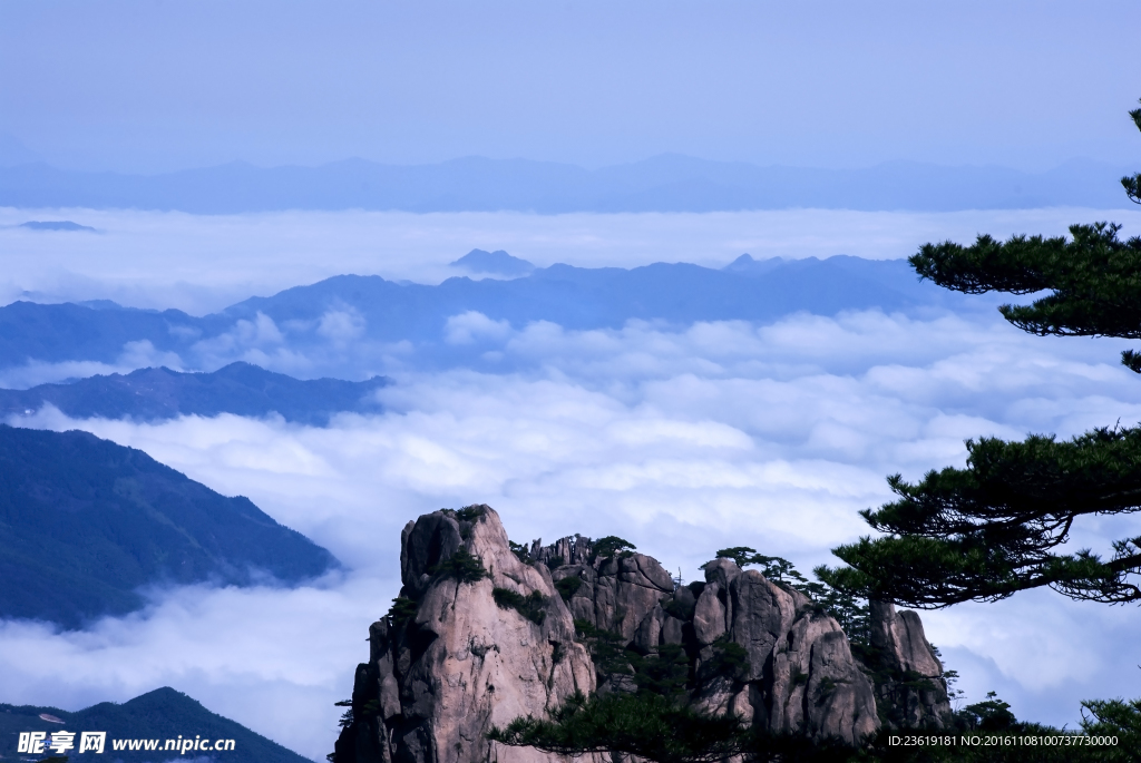 黄山云海