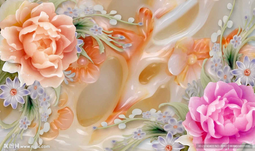 玉雕背景墙