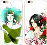 彩绘手机壳 iphone 时尚