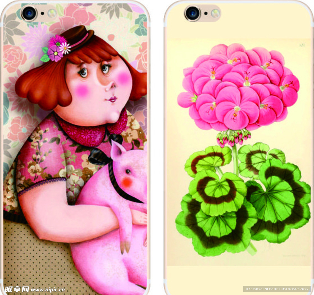 彩绘手机壳 iphone 时尚