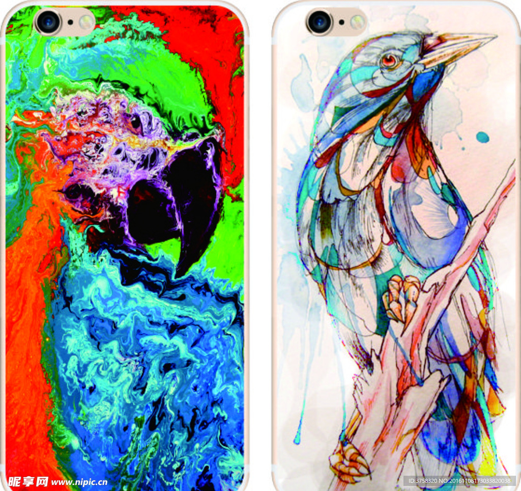 彩绘手机壳 iphone 时尚