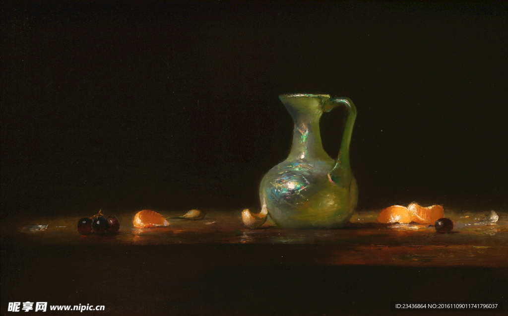花卉静物油画