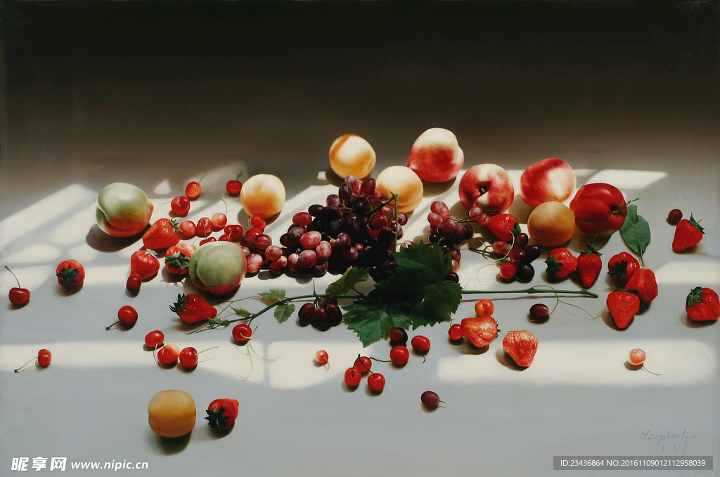 花卉静物油画