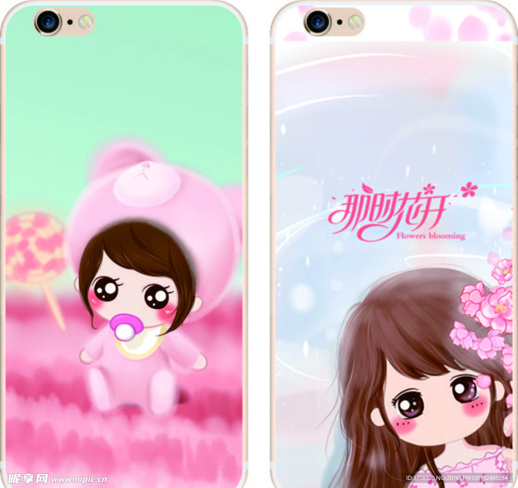 彩绘手机壳 iphone 时尚