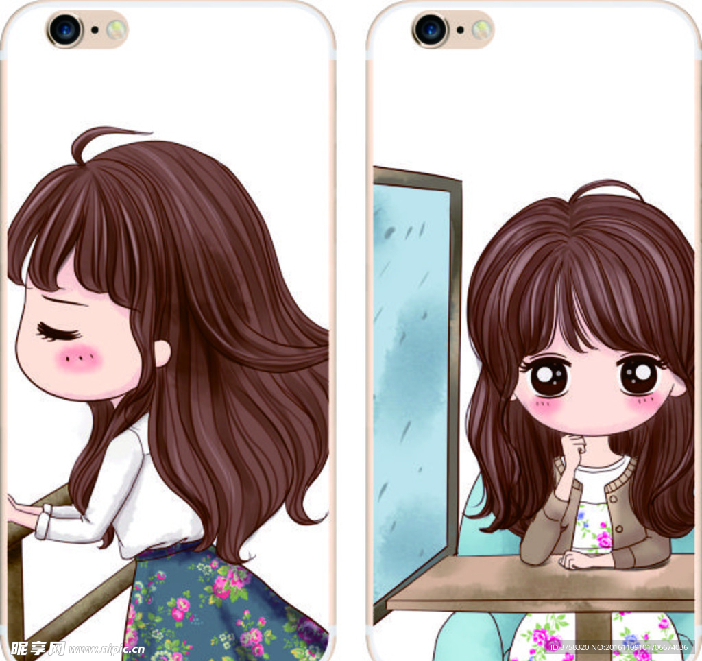 彩绘手机壳 iphone 时尚