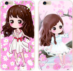 彩绘手机壳 iphone 时尚