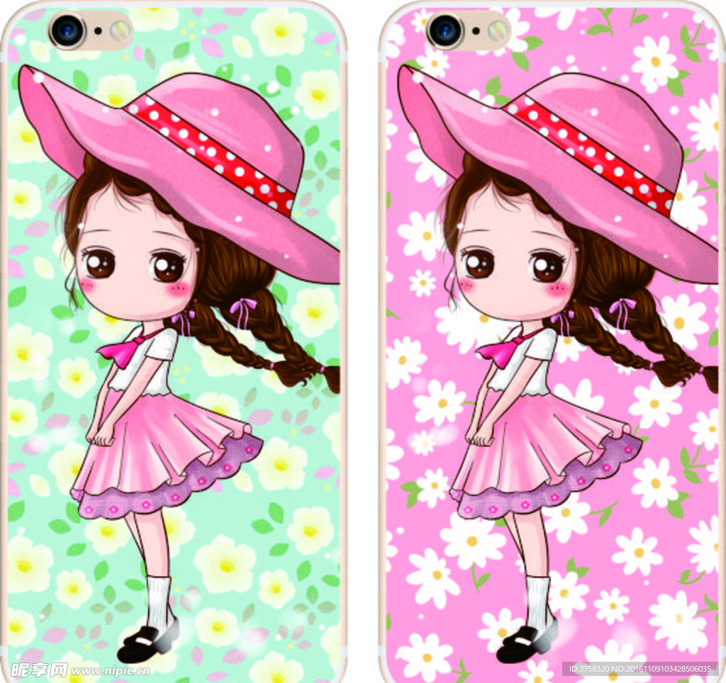 彩绘手机壳 iphone 时尚