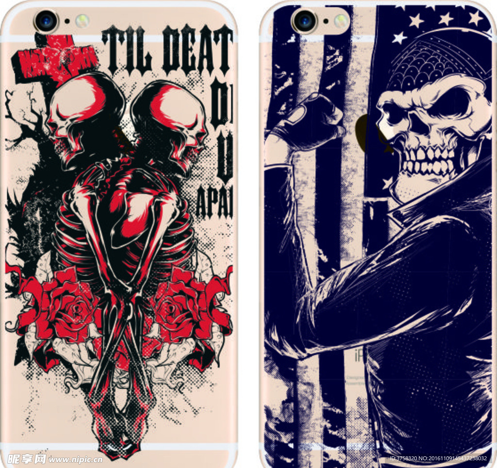 彩绘手机壳 iphone 时尚