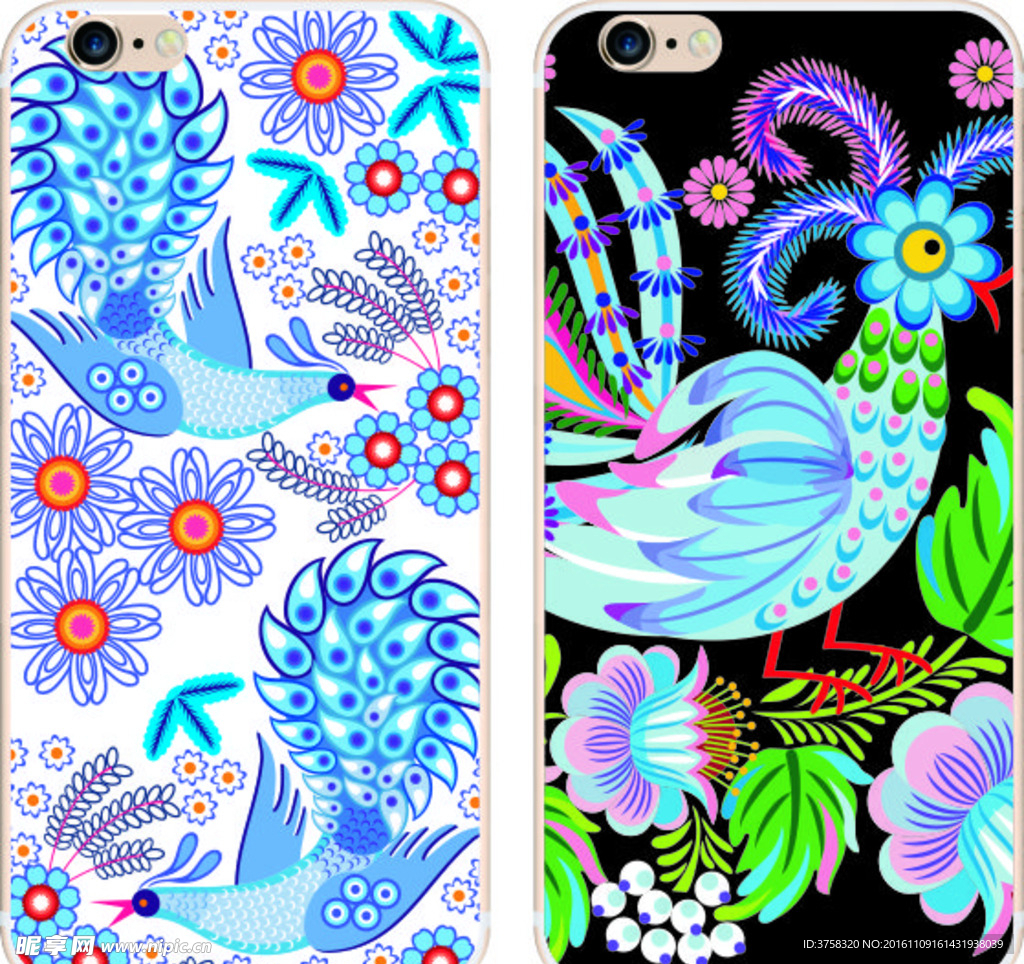 彩绘手机壳 iphone 时尚