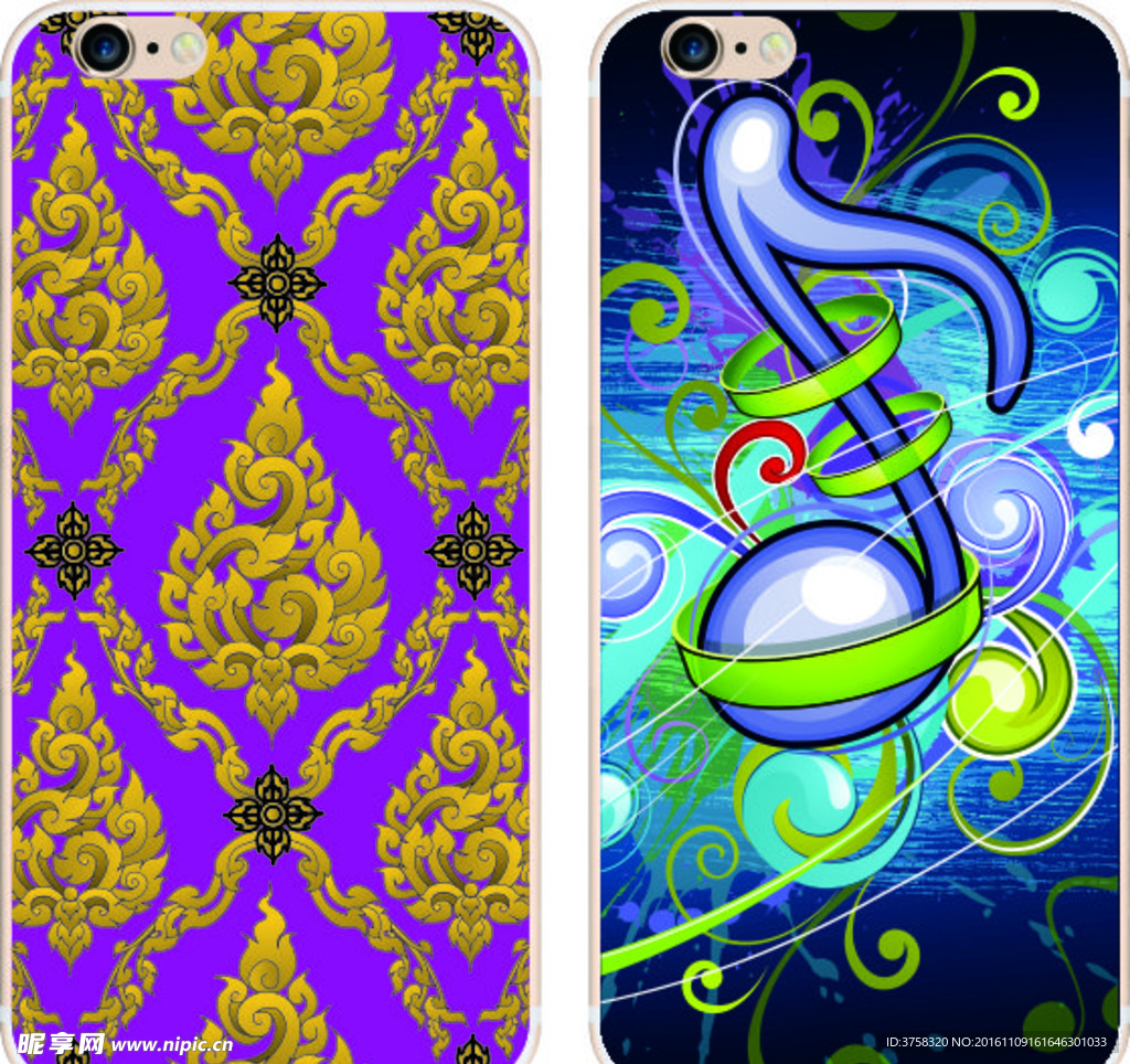 彩绘手机壳 iphone 时尚
