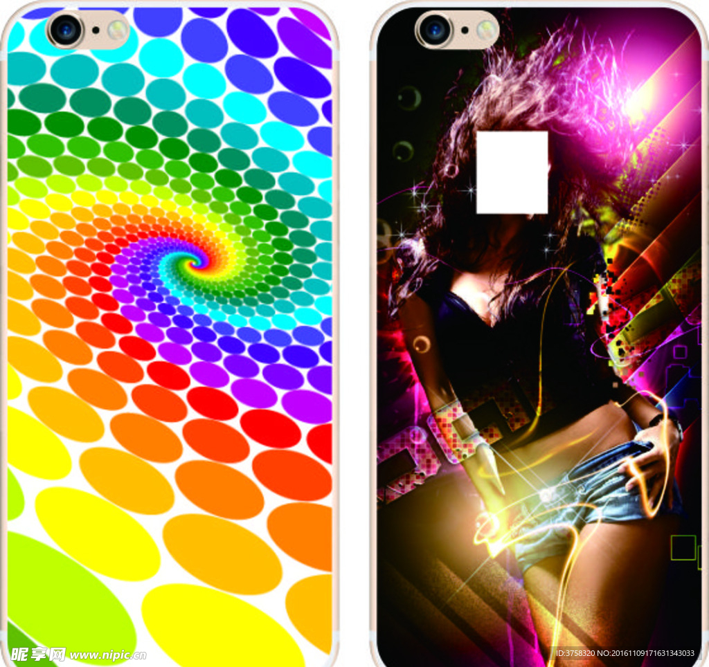 彩绘手机壳 iphone 时尚
