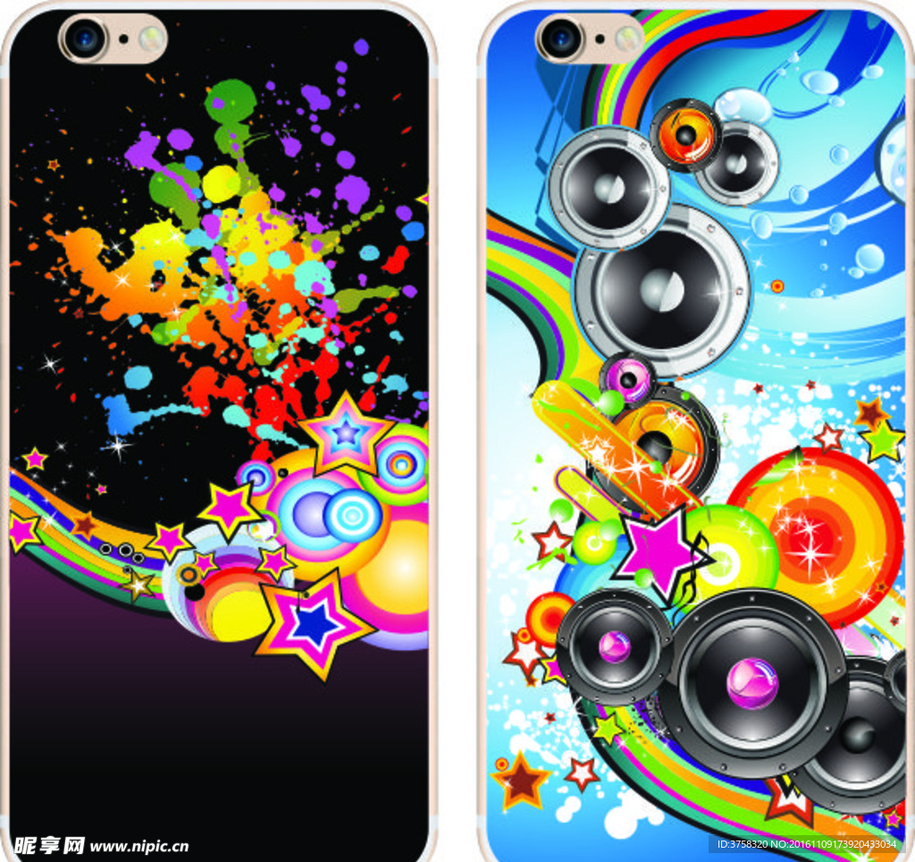 彩绘手机壳 iphone 时尚
