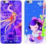彩绘手机壳 iphone 时尚