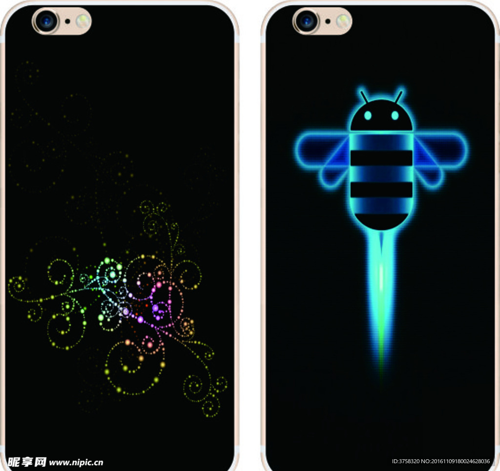 彩绘手机壳 iphone 时尚