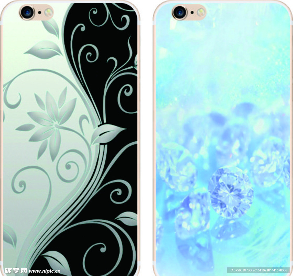 彩绘手机壳 iphone 时尚