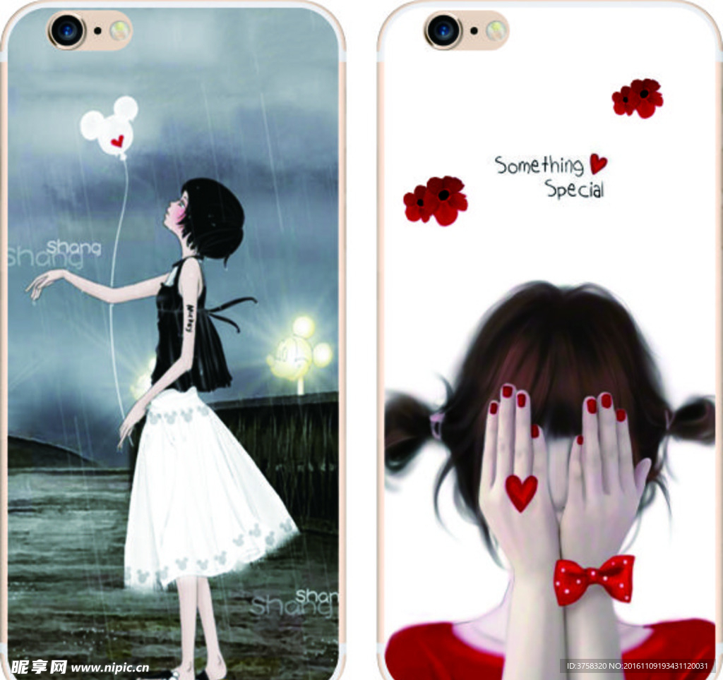 彩绘手机壳 iphone 时尚