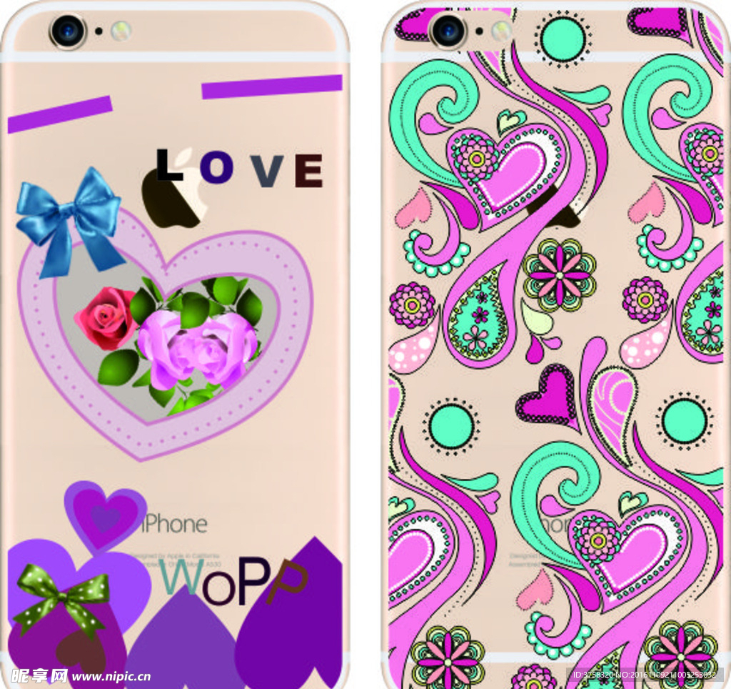 彩绘手机壳 iphone 时尚