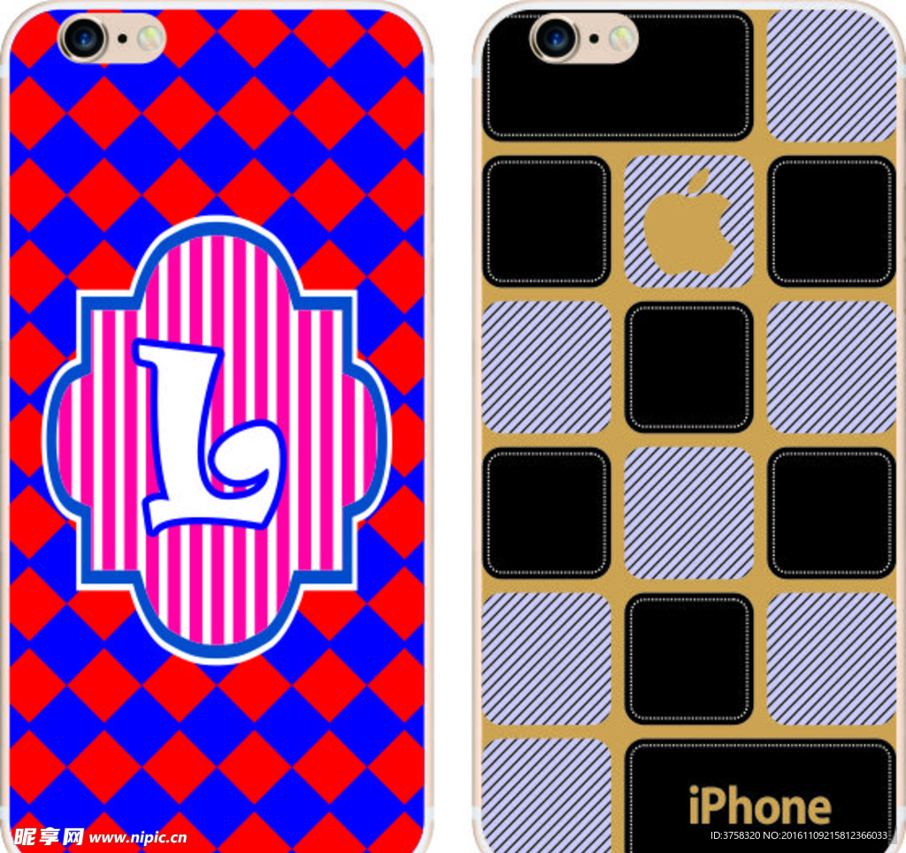 彩绘手机壳 iphone 时尚