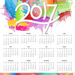 2017日历