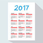 2017日历