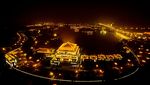 曲江南湖公园夜景