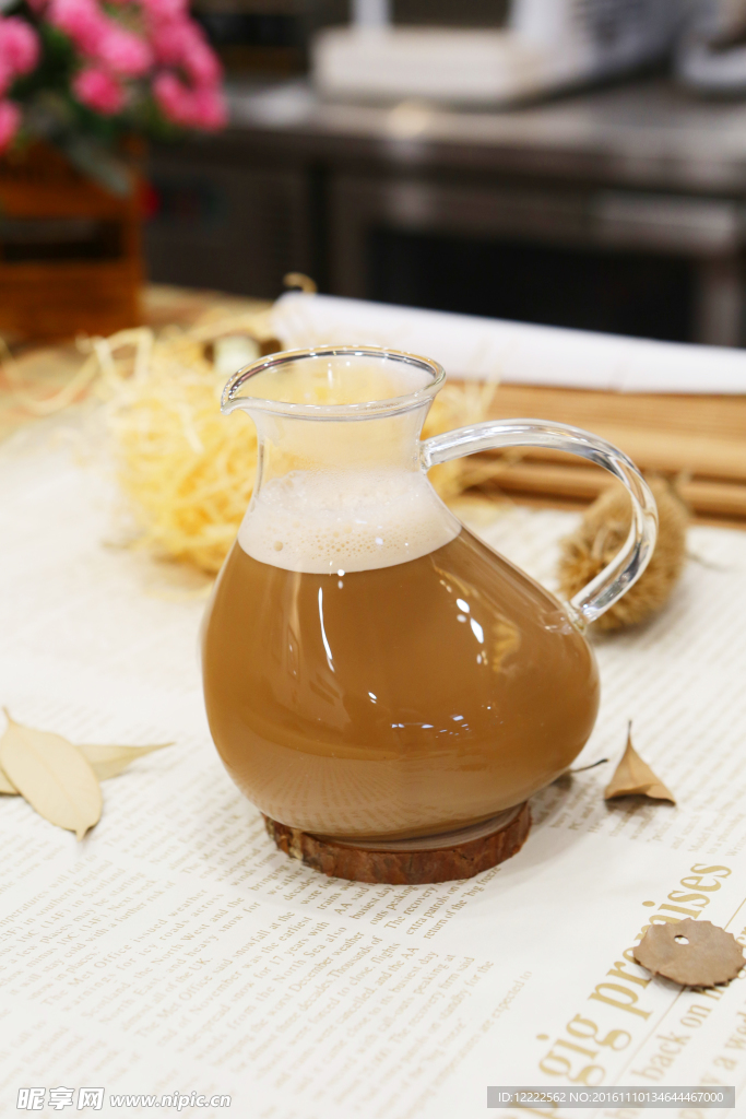 健康苦荞奶茶