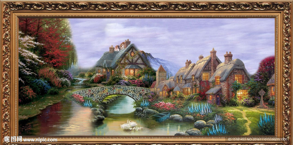 风景油画