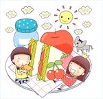 欢快卡通人物素材