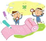 卡通可爱人物素材