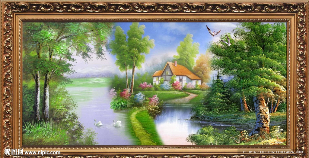 风景油画