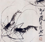 中国水墨画 齐白石国画 写意画