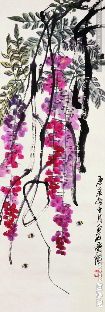 中国水墨画 齐白石国画 写意画