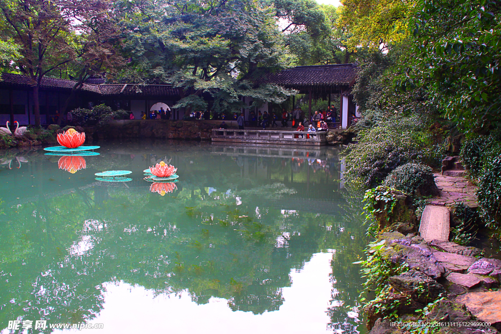 寄畅园 秋景