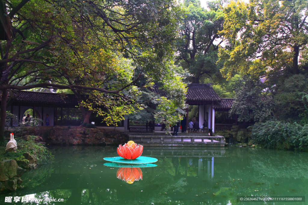 寄畅园 秋景